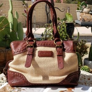 Isabella Fiore....leather and straw